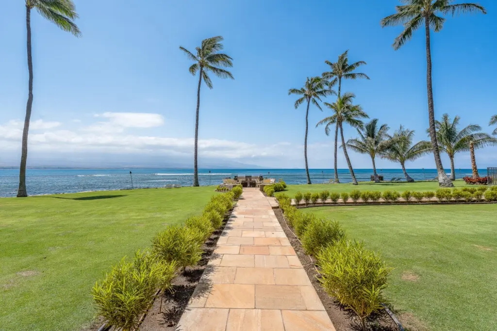 Oceanfront Kihei vacation rental with panoramic ocean views