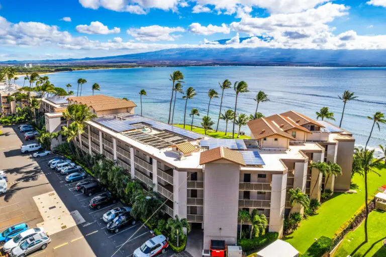 Oceanfront South Maui vacation rental with panoramic coastal views