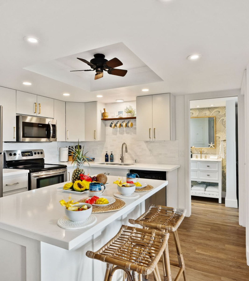 South Maui vacation rental interior professionally managed by Hawaii Vacation Homes